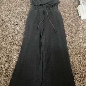 Free People One to Beat sleeveless Onesie 
Black